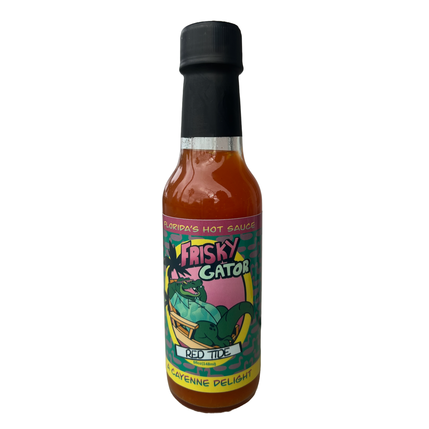 Frisky Gator Red Tide Hot Sauce - Cayenne