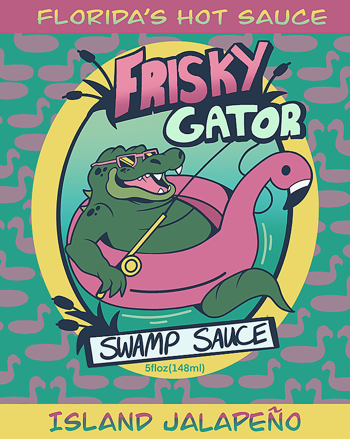 Frisky Gator Swamp Sauce - Jalapeno