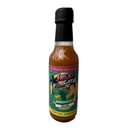 Frisky Gator Original Hot Sauce - Habanero