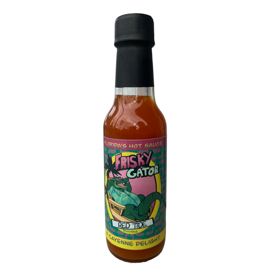 Frisky Gator Red Tide Hot Sauce - Cayenne