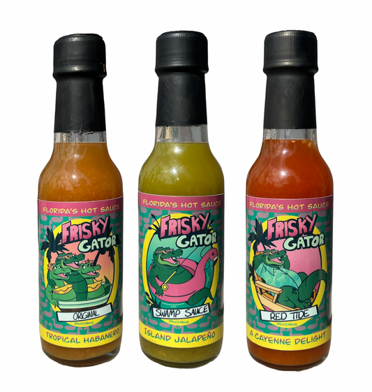 Frisky Gator Florida Heatwave - Set of 3 Pack